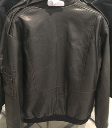 市场上装-皮衣-（实拍）时尚商务皮衣