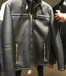 市场上装-皮衣-（实拍）时尚商务皮衣