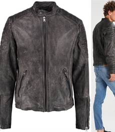 市场上装-皮衣-时尚男装皮衣
