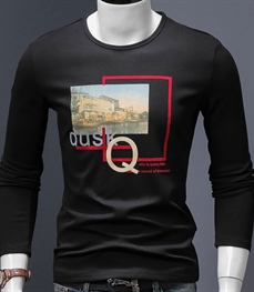 市场上装-T恤-时尚男装t恤