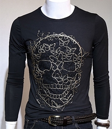 市场上装-T恤-时尚男装t恤