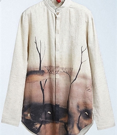 市场上装-衬衫-时尚男装衬衫