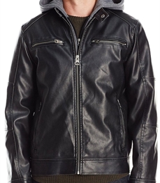 市场上装-皮衣-时尚商务皮衣