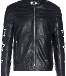 市场上装-皮衣-时尚男装皮衣