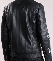 市场上装-皮衣-时尚男装皮衣