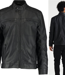 市场上装-皮衣-时尚男装皮衣