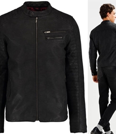 市场上装-皮衣-时尚男装皮衣