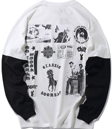 市场上装-T恤-时尚男装t恤