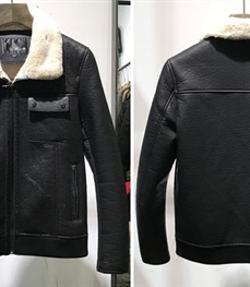 市场上装-皮衣-时尚男装皮衣