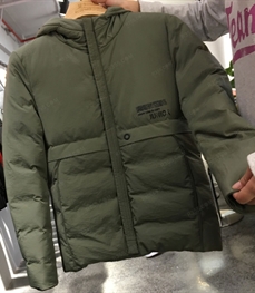 市场上装-棉衣/羽绒服-（实拍）时尚男装棉服