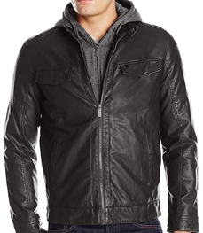 市场上装-皮衣-时尚商务皮衣