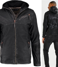 市场上装-皮衣-时尚男装皮衣