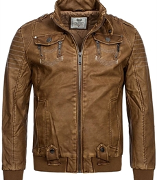 市场上装-皮衣-时尚男装皮衣