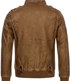 市场上装-皮衣-时尚男装皮衣