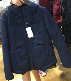 市场上装-棉衣/羽绒服-（实拍）时尚男装棉服
