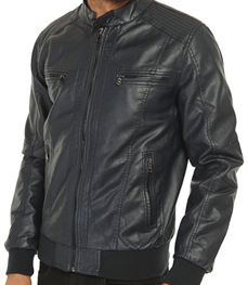 市场上装-皮衣-时尚商务皮衣