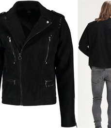 市场上装-皮衣-时尚男装皮衣