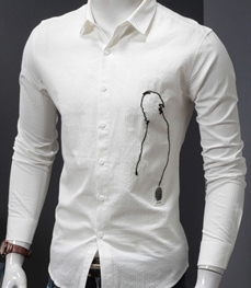 市场上装-衬衫-时尚男装衬衫