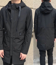 市场上装-中长外套-时尚男装中长外套