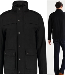 市场上装-中长外套-时尚商务派克