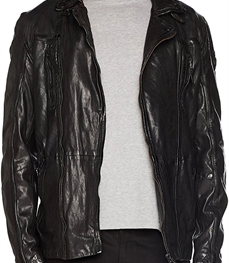 市场上装-皮衣-时尚商务皮衣