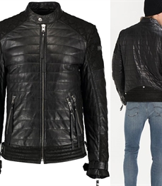 市场上装-皮衣-时尚男装皮衣