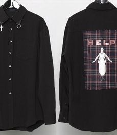 市场上装-衬衫-时尚男装衬衫