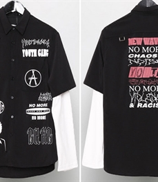 市场上装-衬衫-时尚男装衬衫