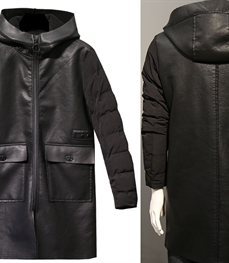 市场上装-皮衣-时尚男装皮衣