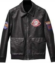 市场上装-皮衣-时尚男装皮衣