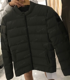 市场上装-棉衣/羽绒服-（实拍）时尚男装棉服