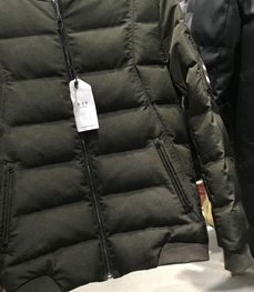 市场上装-棉衣/羽绒服-（实拍）时尚男装棉服