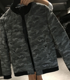 市场上装-棉衣/羽绒服-（实拍）时尚男装棉服