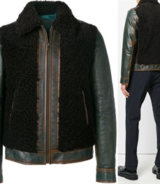 市场上装-皮衣-时尚商务皮衣