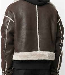 市场上装-皮衣-时尚商务皮衣