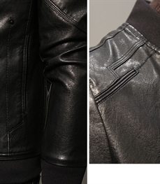 市场上装-皮衣-时尚男装皮衣