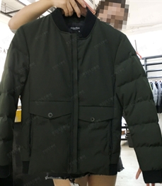 市场上装-棉衣/羽绒服-（实拍）时尚男装棉服