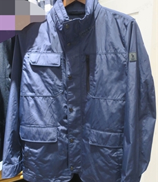 市场上装-中长外套-（实拍）时尚商务派克