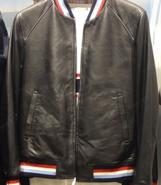 市场上装-皮衣-（实拍）时尚商务皮衣