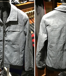 市场上装-皮衣-时尚男装皮衣