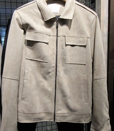 市场上装-皮衣-（实拍）时尚商务皮衣