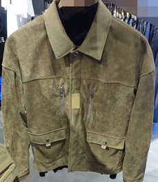 市场上装-皮衣-（实拍）时尚商务皮衣