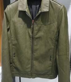 市场上装-皮衣-（实拍）时尚商务皮衣