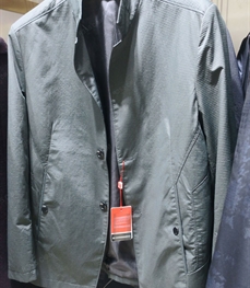 市场上装-中长外套-（实拍）时尚商务派克