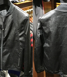 市场上装-皮衣-时尚男装皮衣