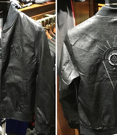 市场上装-皮衣-时尚男装皮衣