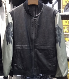 市场上装-皮衣-（实拍）时尚男装皮衣