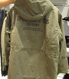 市场上装-中长外套-（实拍）休闲男装中长外套