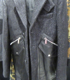 市场上装-中长外套-（实拍）休闲男装中长外套