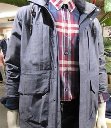 市场上装-大衣-（实拍）时尚商务大衣